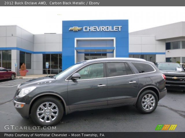 2012 Buick Enclave AWD in Carbon Black Metallic