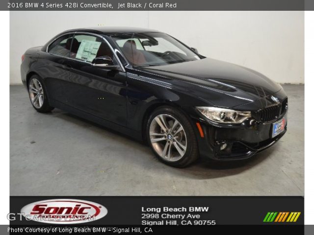 2016 BMW 4 Series 428i Convertible in Jet Black