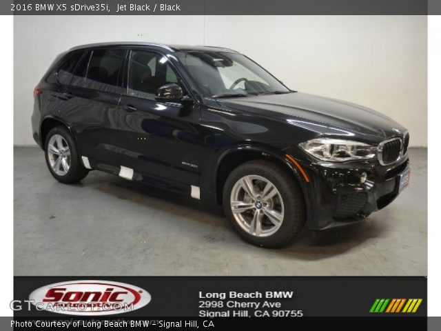 2016 BMW X5 sDrive35i in Jet Black
