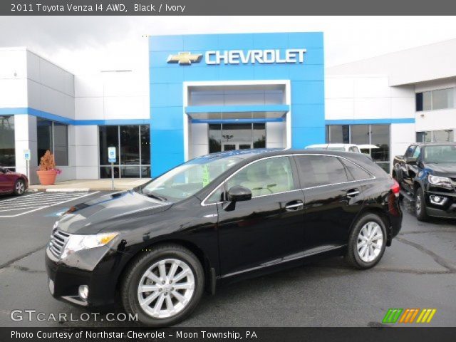 2011 Toyota Venza I4 AWD in Black