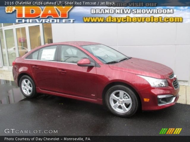 2016 Chevrolet Cruze Limited LT in Siren Red Tintcoat