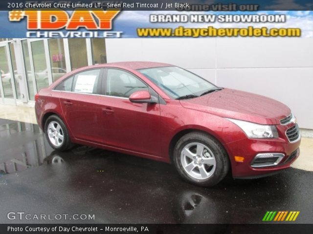 2016 Chevrolet Cruze Limited LT in Siren Red Tintcoat
