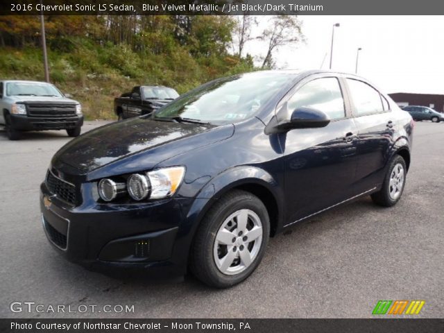 2016 Chevrolet Sonic LS Sedan in Blue Velvet Metallic