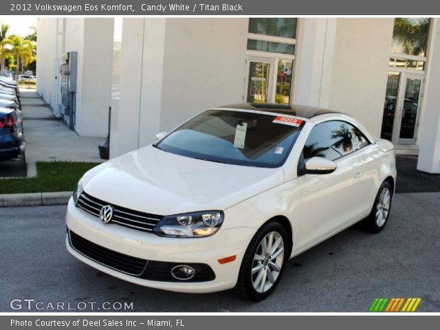 2012 Volkswagen Eos Komfort in Candy White