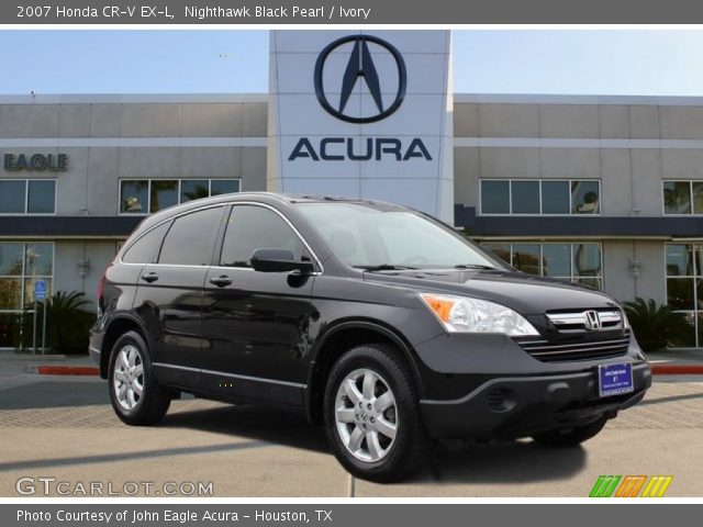 2007 Honda CR-V EX-L in Nighthawk Black Pearl