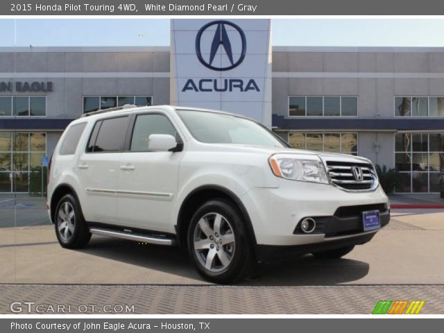 2015 Honda Pilot Touring 4WD in White Diamond Pearl