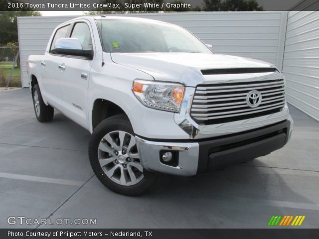 2016 Toyota Tundra Limited CrewMax in Super White