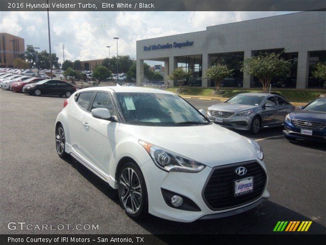 2016 Hyundai Veloster Turbo in Elite White