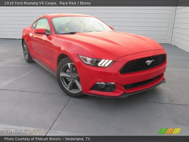 2016 Ford Mustang V6 Coupe in Race Red