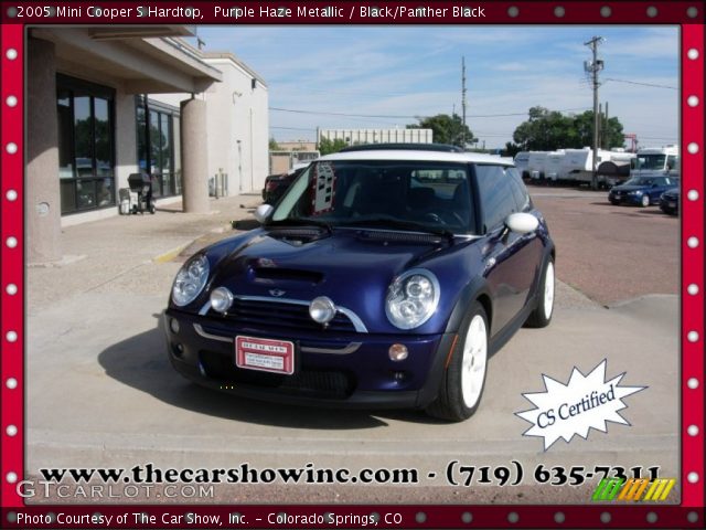 2005 Mini Cooper S Hardtop in Purple Haze Metallic