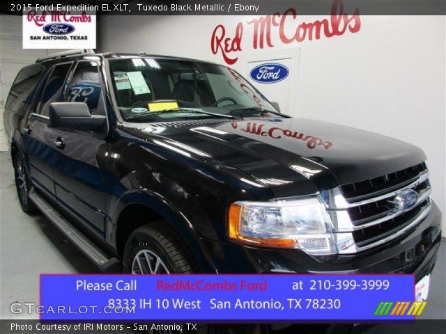 2015 Ford Expedition EL XLT in Tuxedo Black Metallic