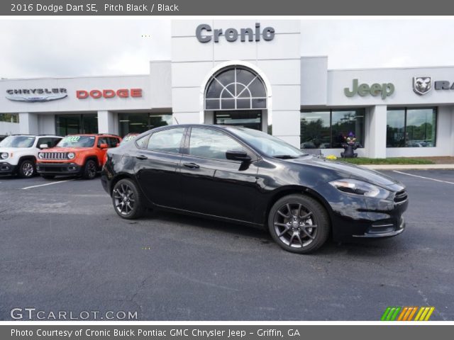 2016 Dodge Dart SE in Pitch Black