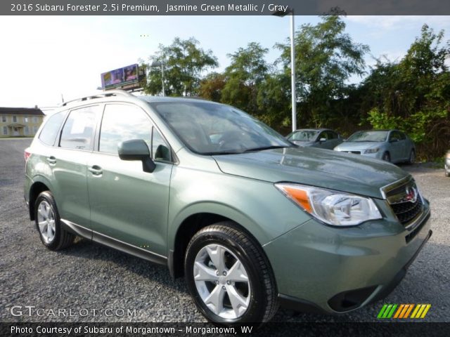 Jasmine Green Metallic 2016 Subaru Forester 2 5i Premium Gray 2016 Subaru Forester 2 5i Premium In Jasmine Green Metallic