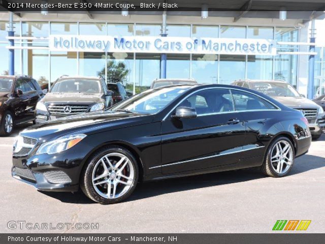 2014 Mercedes-Benz E 350 4Matic Coupe in Black