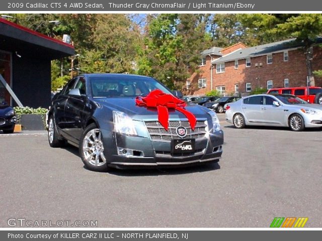 2009 Cadillac CTS 4 AWD Sedan in Thunder Gray ChromaFlair