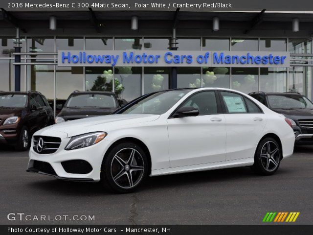 2016 Mercedes-Benz C 300 4Matic Sedan in Polar White