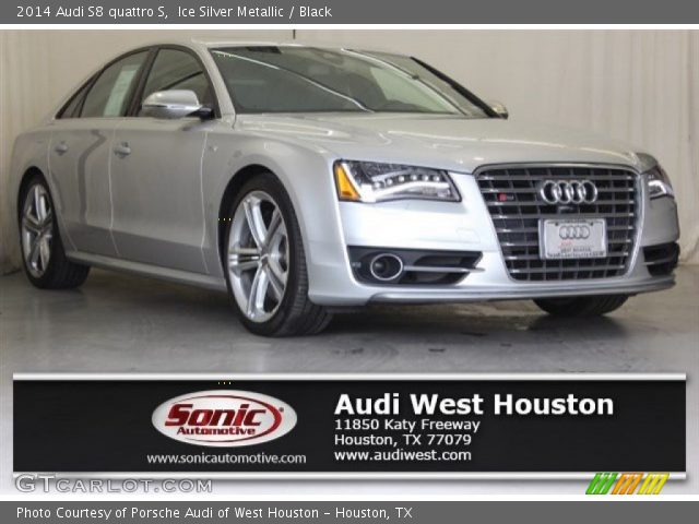 2014 Audi S8 quattro S in Ice Silver Metallic