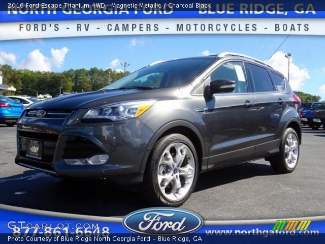 2016 Ford Escape Titanium 4WD in Magnetic Metallic