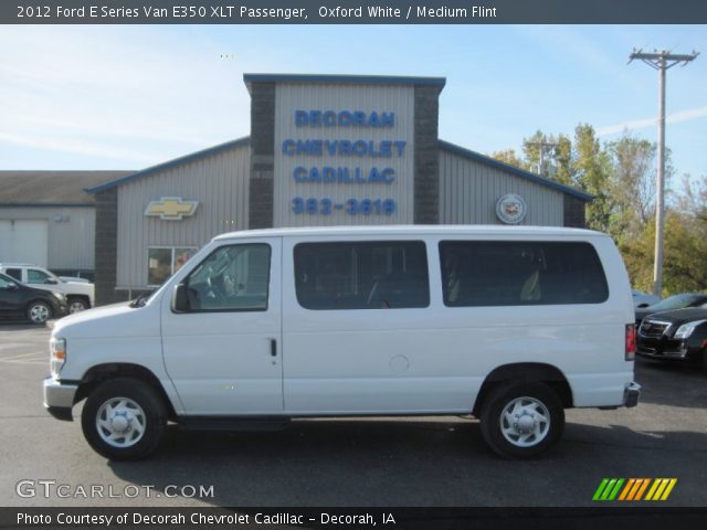 2012 Ford E Series Van E350 XLT Passenger in Oxford White