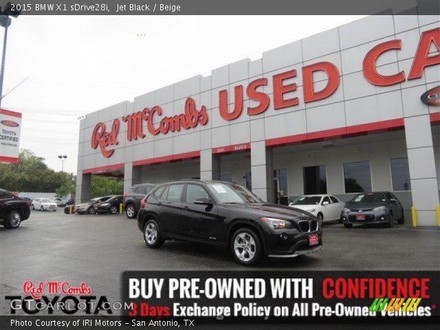 2015 BMW X1 sDrive28i in Jet Black