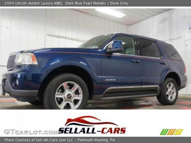 2004 Lincoln Aviator Luxury AWD in Dark Blue Pearl Metallic