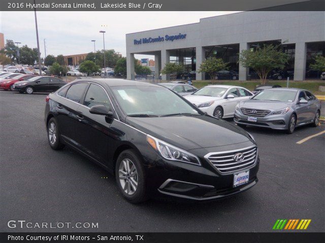 2016 Hyundai Sonata Limited in Lakeside Blue