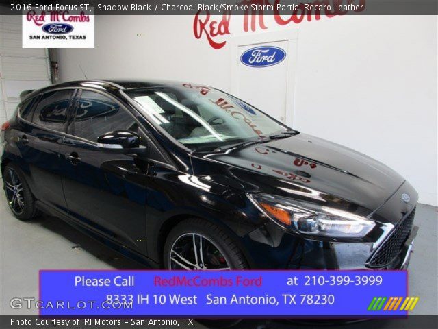 2016 Ford Focus ST in Shadow Black
