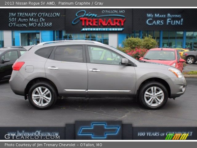 2013 Nissan Rogue SV AWD in Platinum Graphite