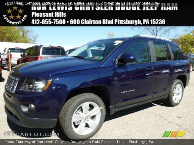2016 Jeep Compass Latitude 4x4 in True Blue Pearl