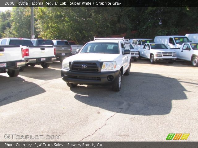 2008 Toyota Tacoma Regular Cab in Super White