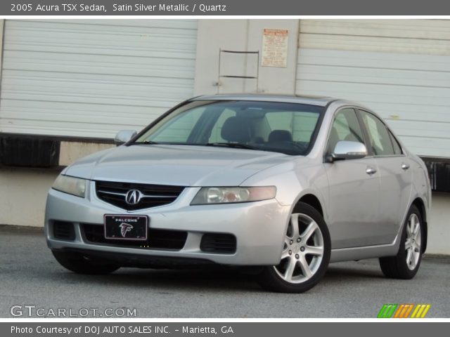 2005 Acura TSX Sedan in Satin Silver Metallic