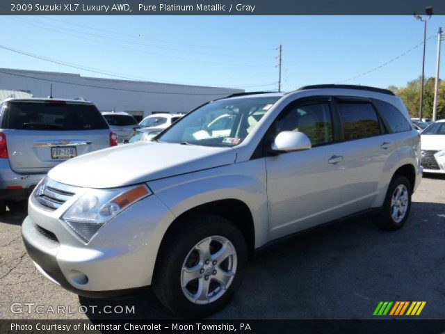 2009 Suzuki XL7 Luxury AWD in Pure Platinum Metallic