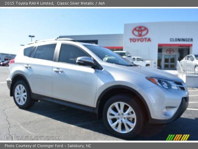 2015 Toyota RAV4 Limited in Classic Silver Metallic