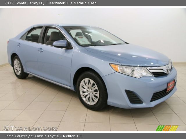 2012 Toyota Camry LE in Clearwater Blue Metallic
