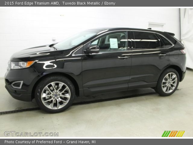 2015 Ford Edge Titanium AWD in Tuxedo Black Metallic