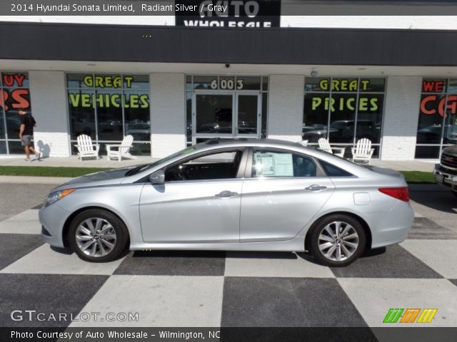 2014 Hyundai Sonata Limited in Radiant Silver