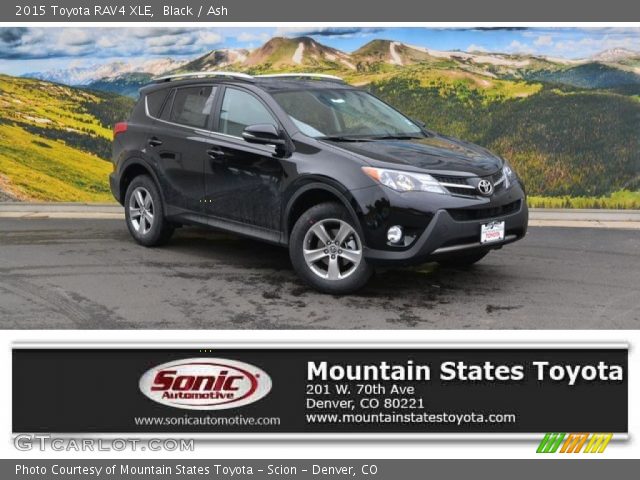 2015 Toyota RAV4 XLE in Black