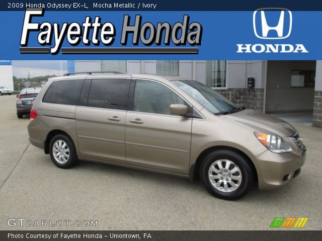2009 Honda Odyssey EX-L in Mocha Metallic