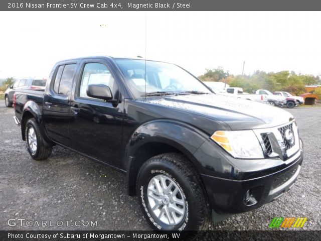 2016 Nissan Frontier SV Crew Cab 4x4 in Magnetic Black