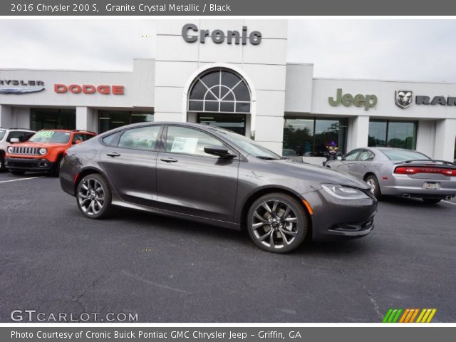 2016 Chrysler 200 S in Granite Crystal Metallic