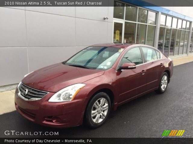 2010 Nissan Altima 2.5 SL in Tuscan Sun Red