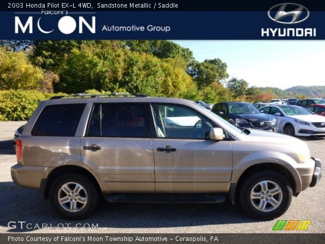 2003 Honda Pilot EX-L 4WD in Sandstone Metallic