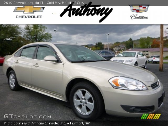 2010 Chevrolet Impala LT in Gold Mist Metallic