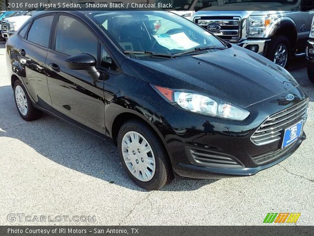 2016 Ford Fiesta S Sedan in Shadow Black