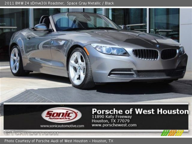 2011 BMW Z4 sDrive30i Roadster in Space Gray Metallic