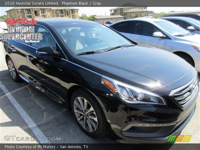2016 Hyundai Sonata Limited in Phantom Black