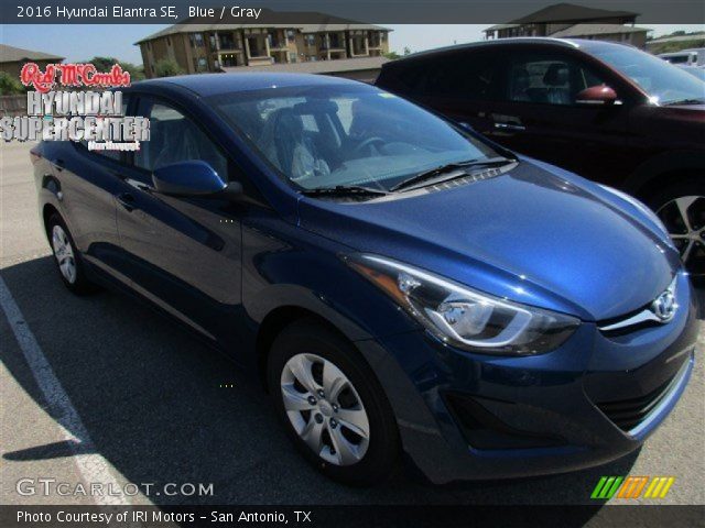 2016 Hyundai Elantra SE in Blue