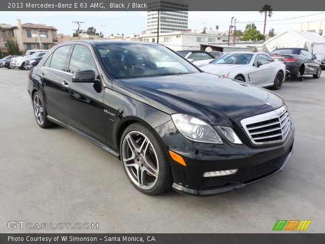 2013 Mercedes-Benz E 63 AMG in Black