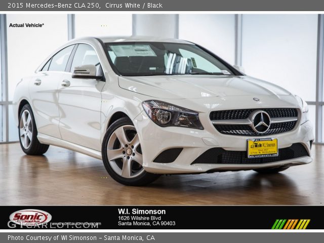 2015 Mercedes-Benz CLA 250 in Cirrus White