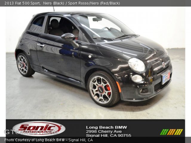 2013 Fiat 500 Sport in Nero (Black)